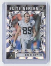 2025 Donruss The Elite Series Brock Bowers #TES-BBO card
