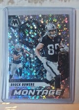 2025 Panini Mosaic Montage Brock Bowers #5 card