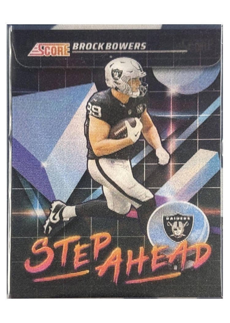 2025 Score Step Ahead Brock Bowers #11 card