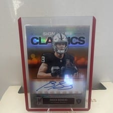 2025 Topps Signature Class Signature Classics Brock Bowers #SC-BB card