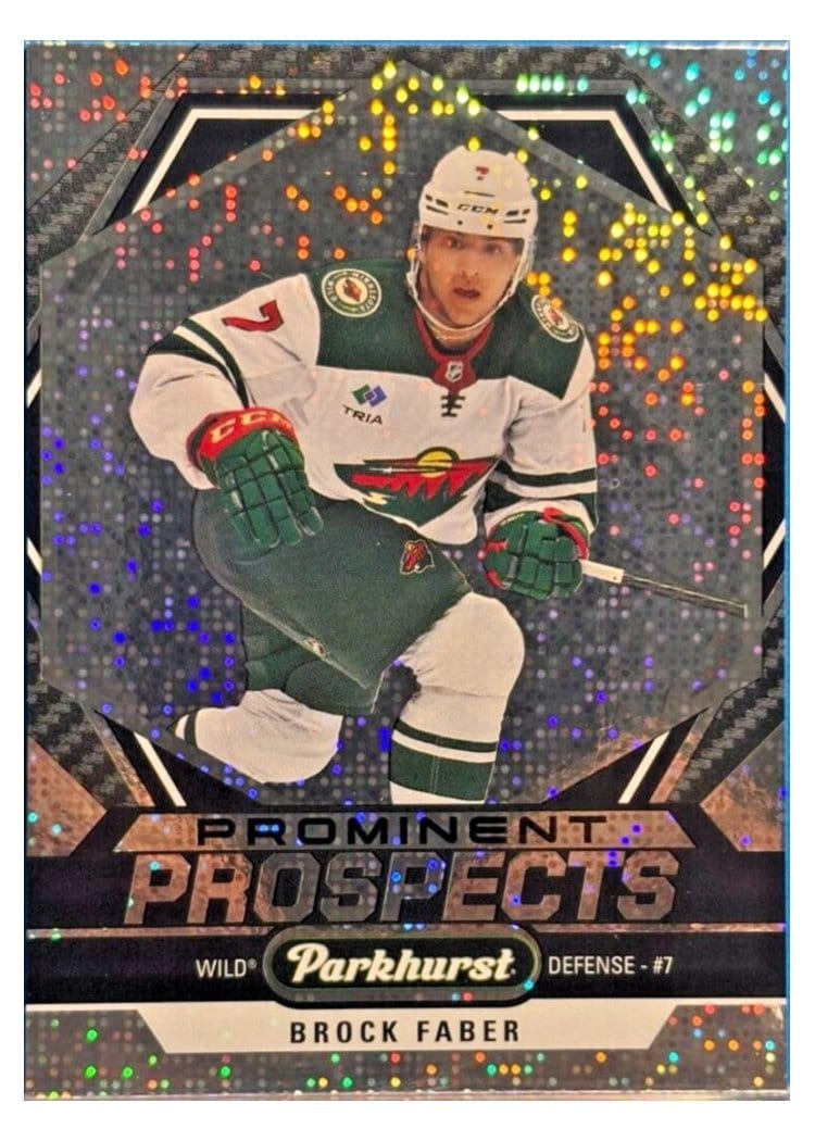 2023-24 Parkhurst Prominent Prospects Brock Faber #PP-BF card