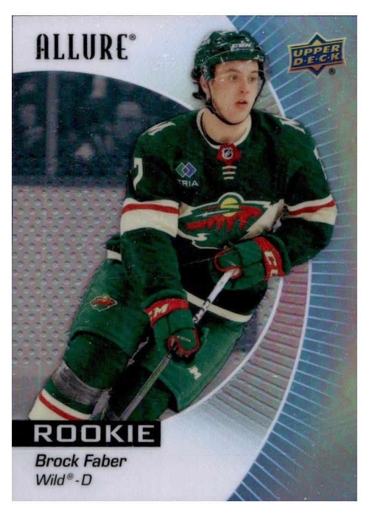 2023-24 Upper Deck Allure Base Set Brock Faber #112 card