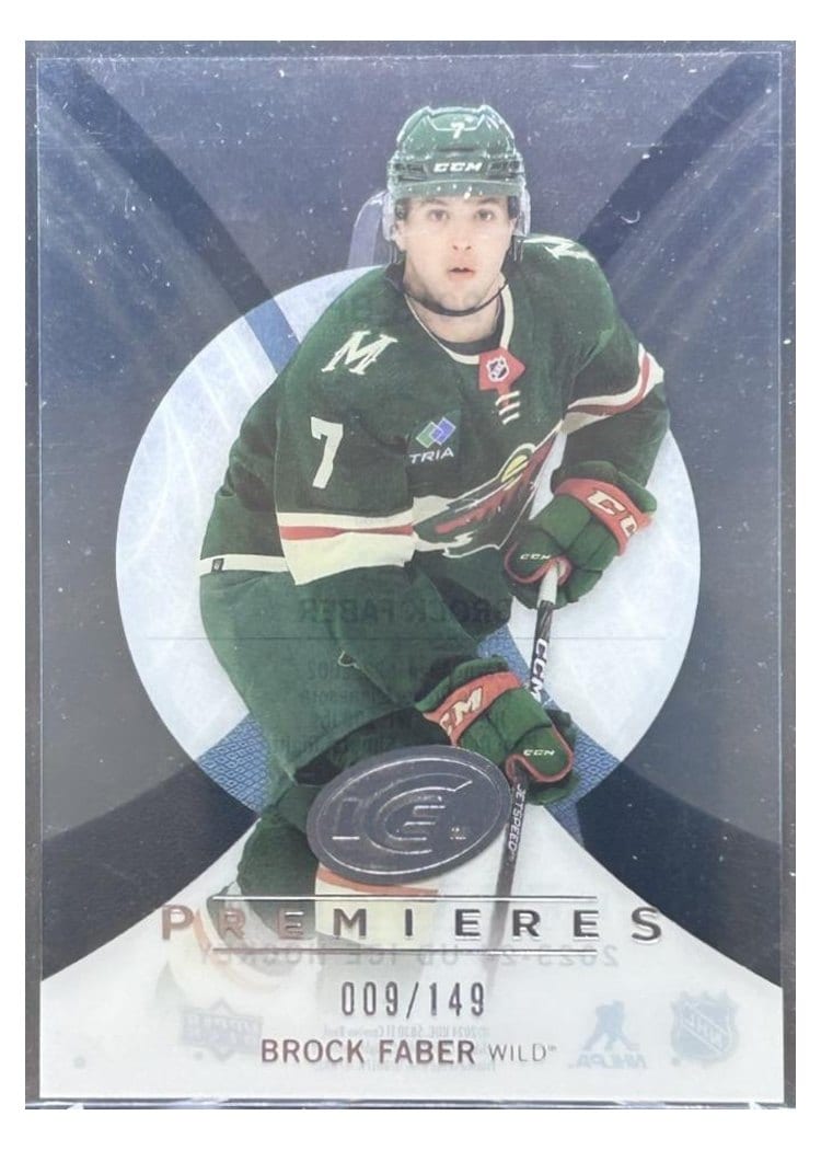 2023-24 Upper Deck Ice Ice Premieres 2013-14 Retro Brock Faber #2013-BF card