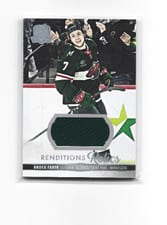 2023-24 Upper Deck The Cup Rendition Relics Brock Faber #RR-BF card