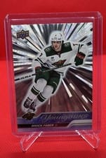 2023 Upper Deck Brock Faber Outburst Silver #215 card