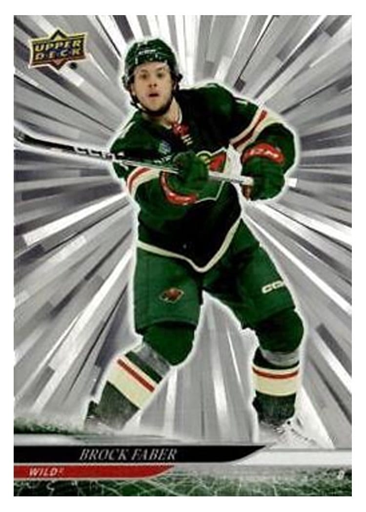 2024-25 Upper Deck Base Set Brock Faber #92 card