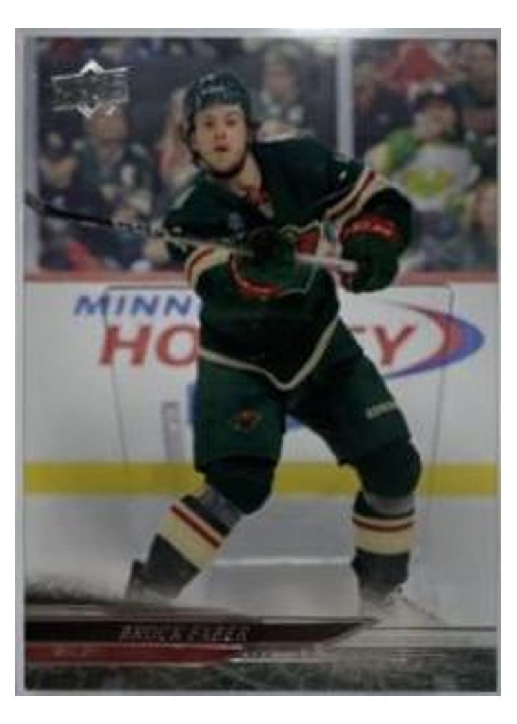 2024-25 Upper Deck Base Set Brock Faber #92 card