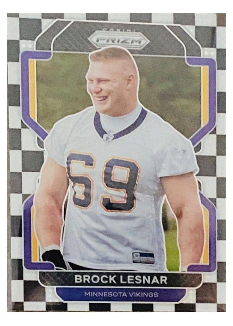 2021 Panini Prizm Base Set Brock Lesnar #134 card