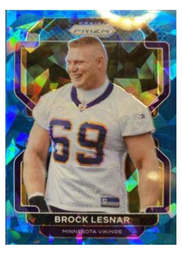 2021 Panini Prizm Base Set Brock Lesnar #134 card