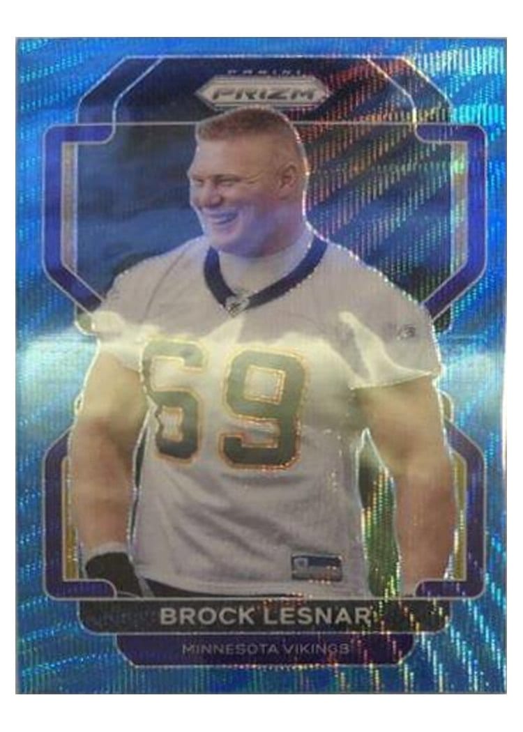 2021 Panini Prizm Base Set Brock Lesnar #134 card