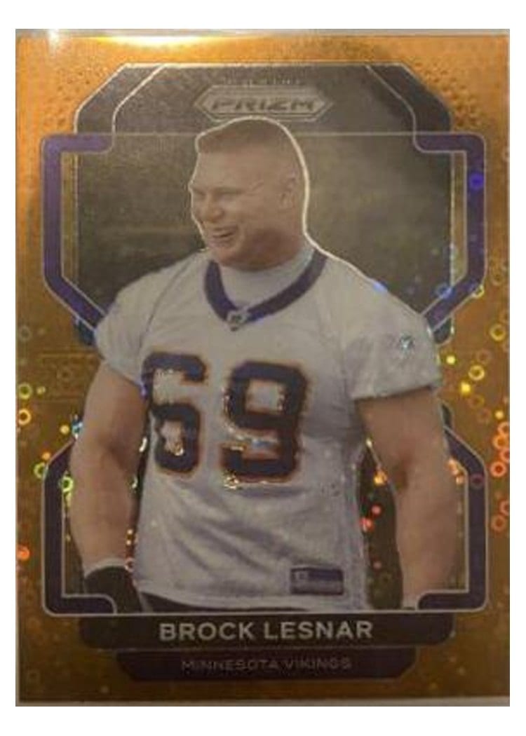 2021 Panini Prizm Base Set Brock Lesnar #134 card