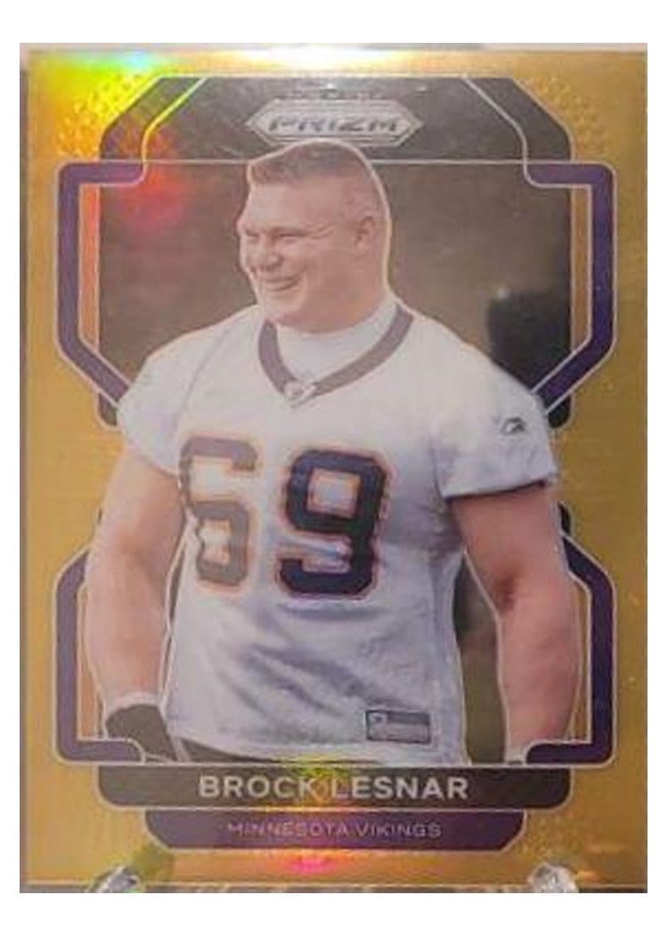 2021 Panini Prizm Base Set Brock Lesnar #134 card