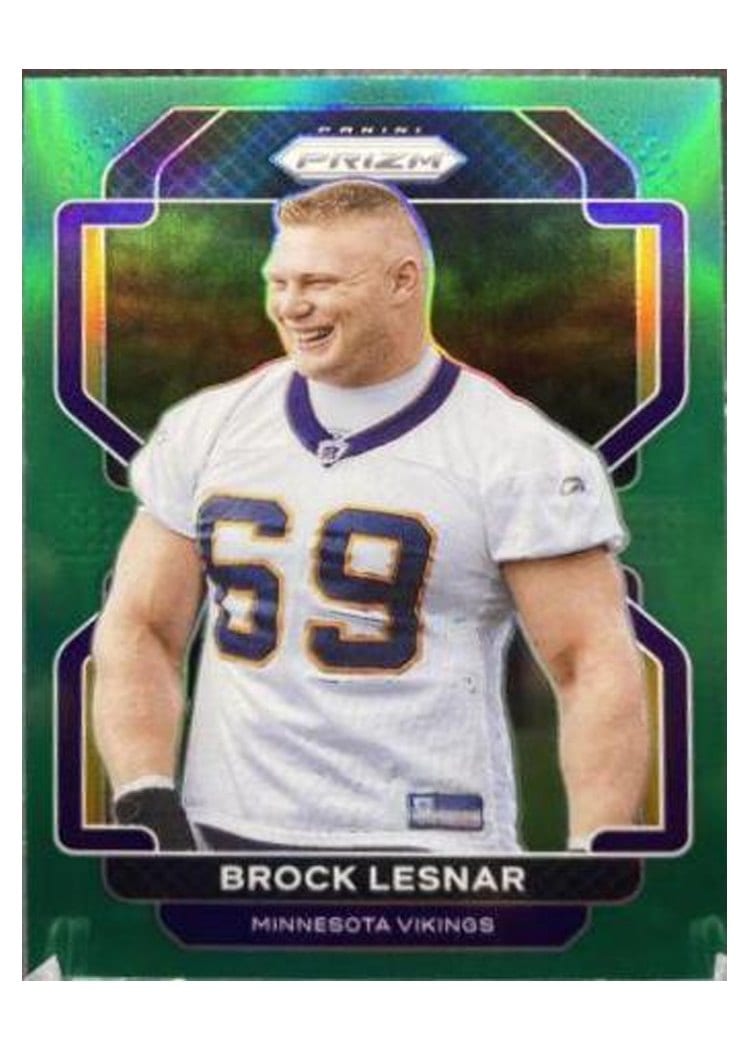 2021 Panini Prizm Base Set Brock Lesnar #134 card
