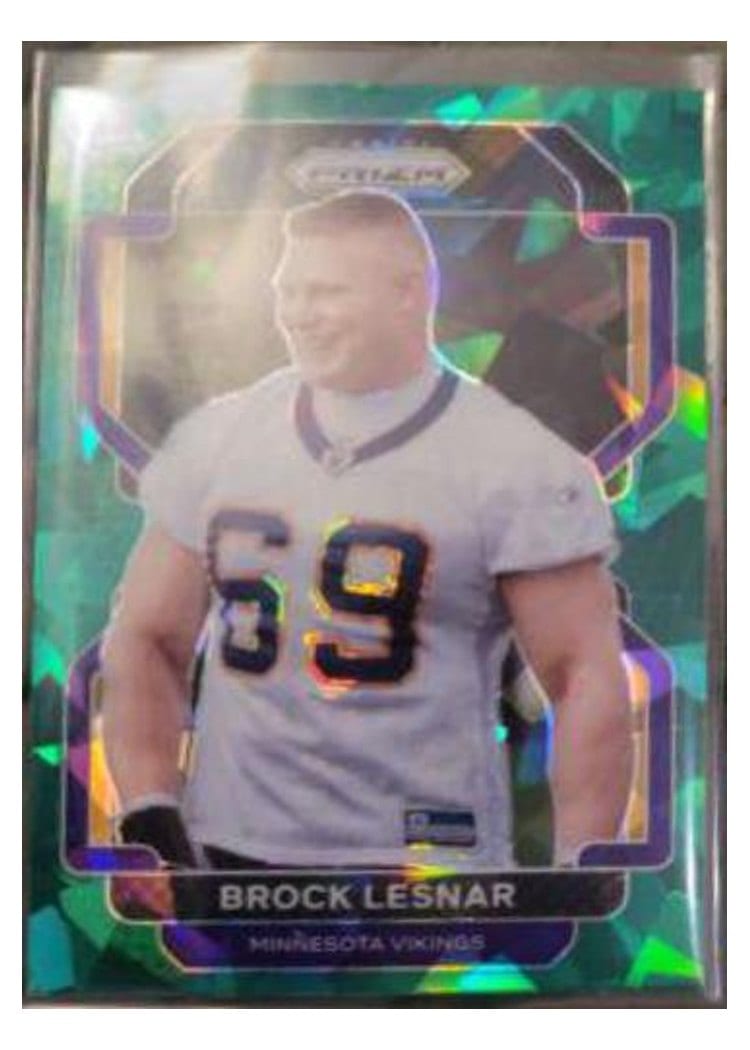 2021 Panini Prizm Base Set Brock Lesnar #134 card