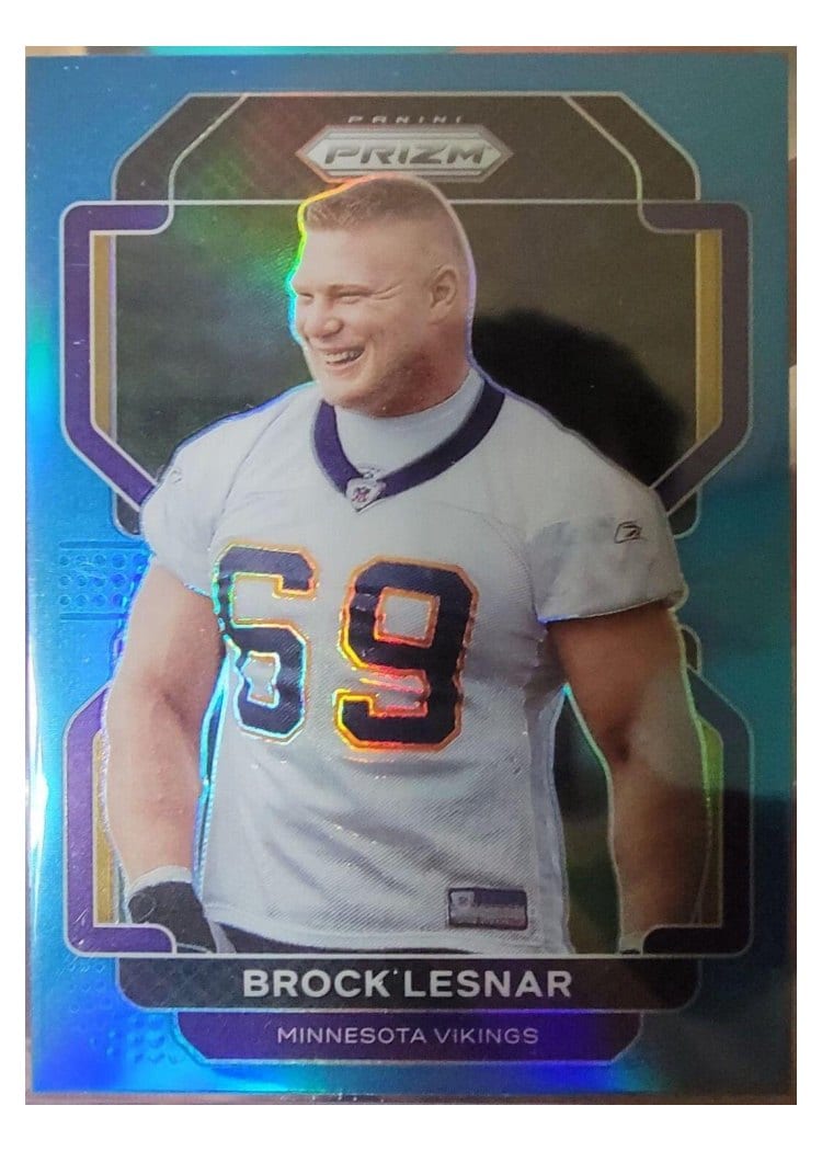 2021 Panini Prizm Base Set Brock Lesnar #134 card