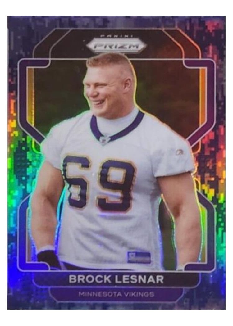 2021 Panini Prizm Base Set Brock Lesnar #134 card