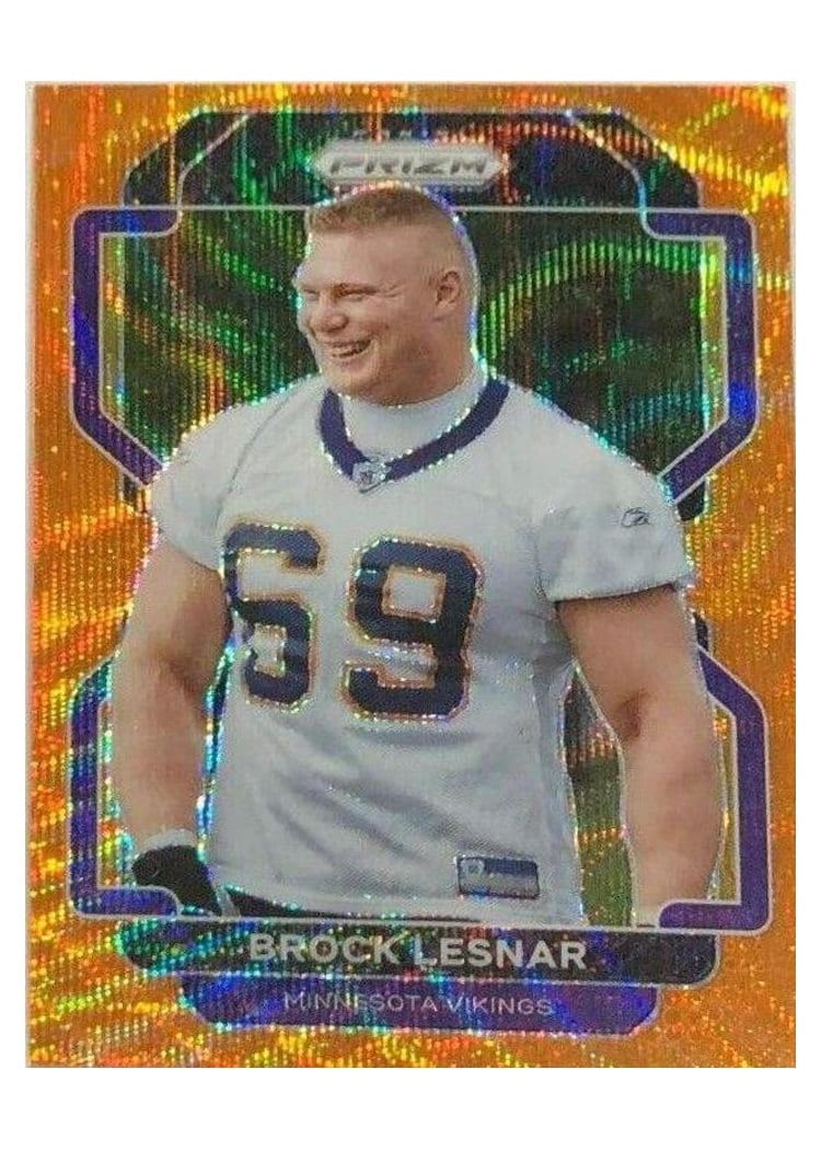 2021 Panini Prizm Base Set Brock Lesnar #134 card