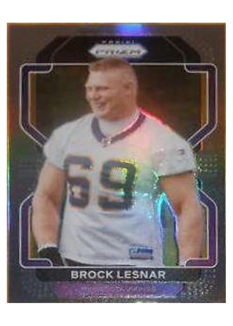 2021 Panini Prizm Base Set Brock Lesnar #134 card
