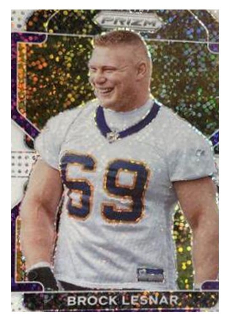 2021 Panini Prizm Base Set Brock Lesnar #134 card