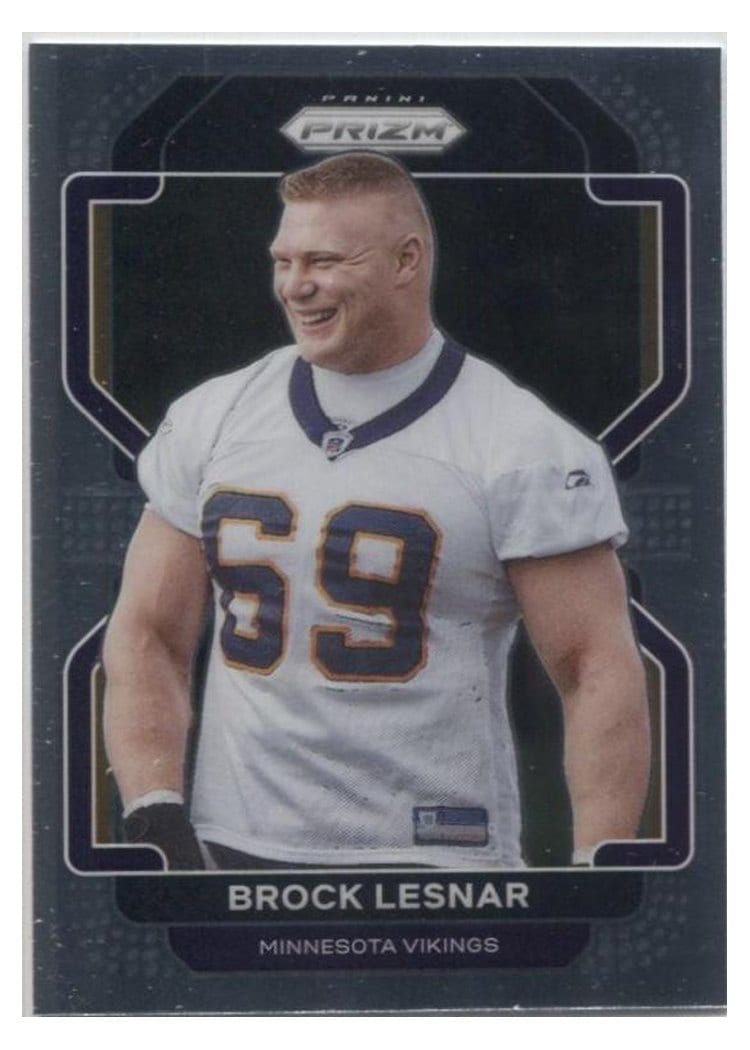 2021 Panini Prizm Base Set Brock Lesnar #134 card