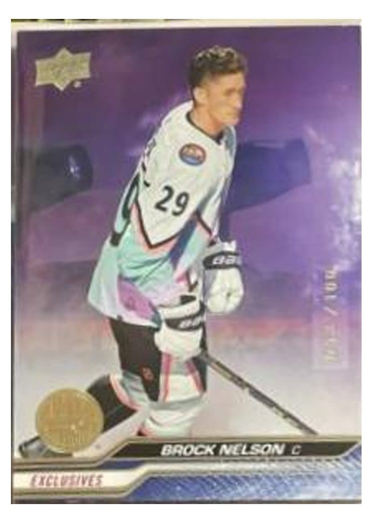 2023-24 Upper Deck Base Set Brock Nelson #681 card