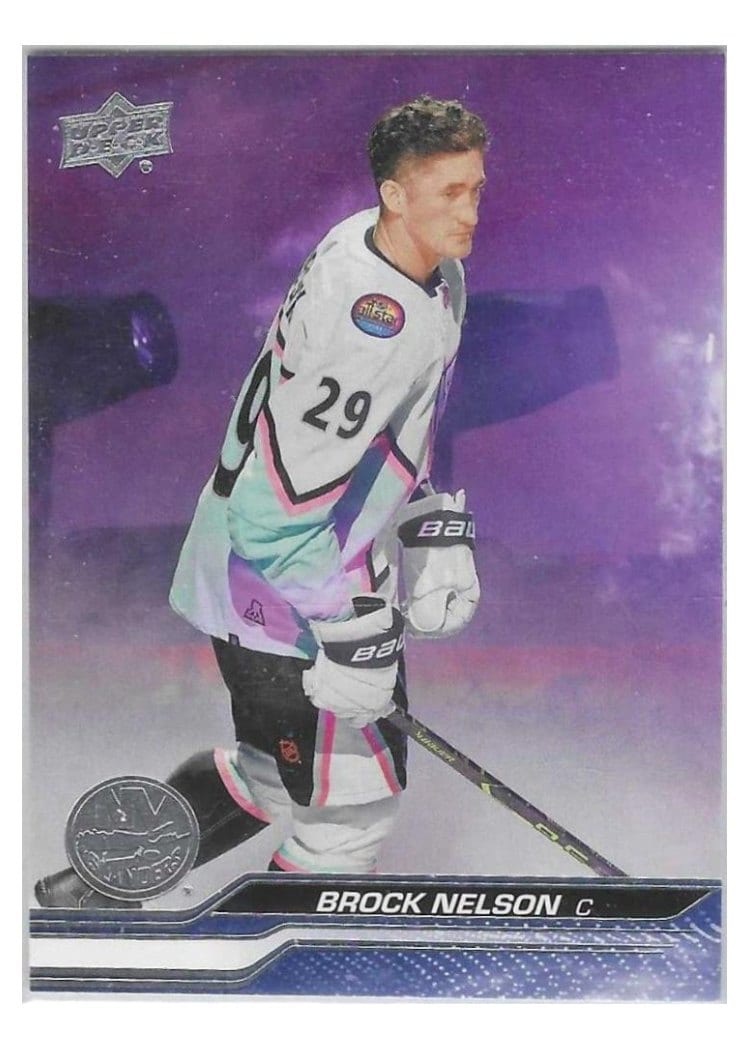 2023-24 Upper Deck Base Set Brock Nelson #681 card
