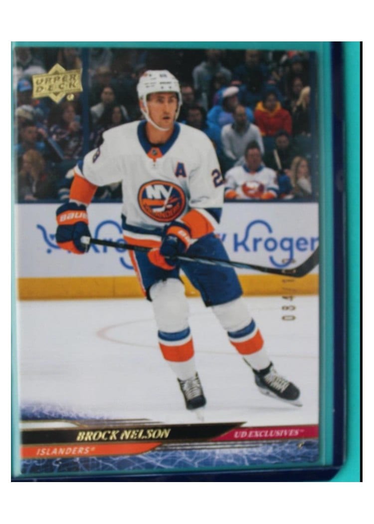 2024-25 Upper Deck Base Set Brock Nelson #117 card