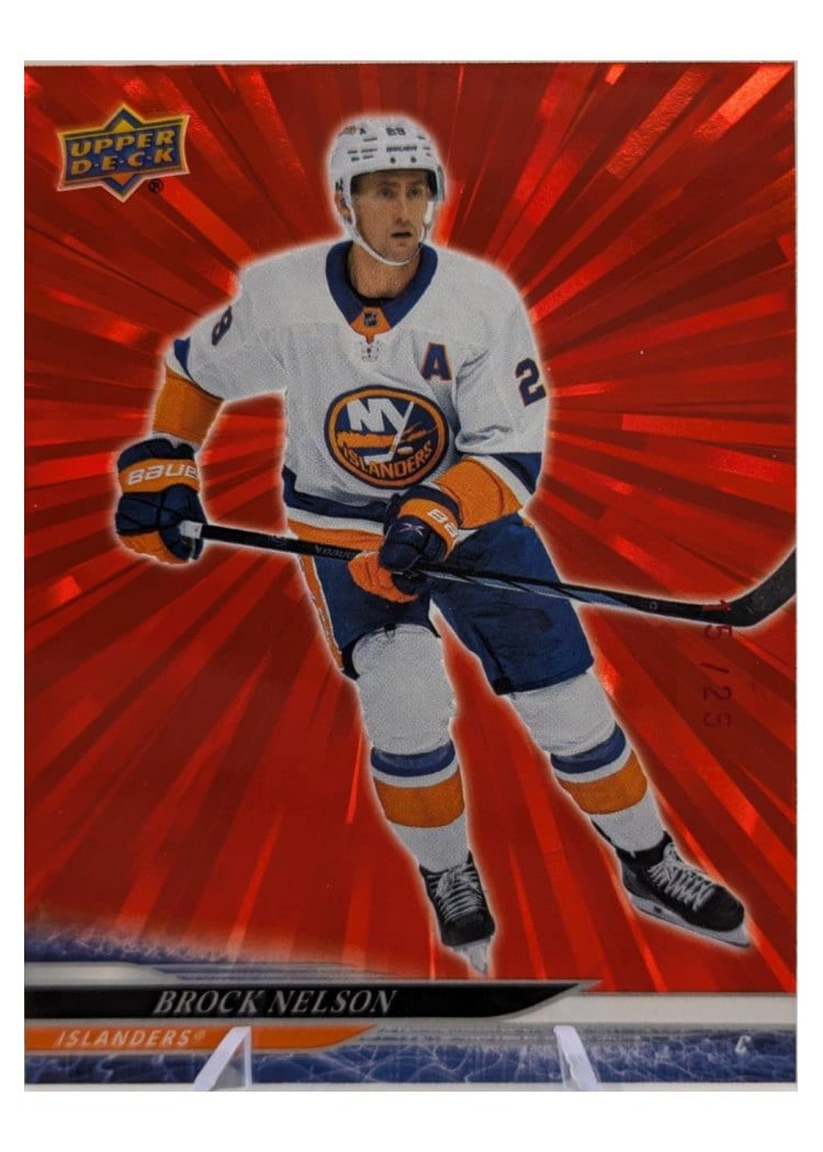2024-25 Upper Deck Base Set Brock Nelson #117 card