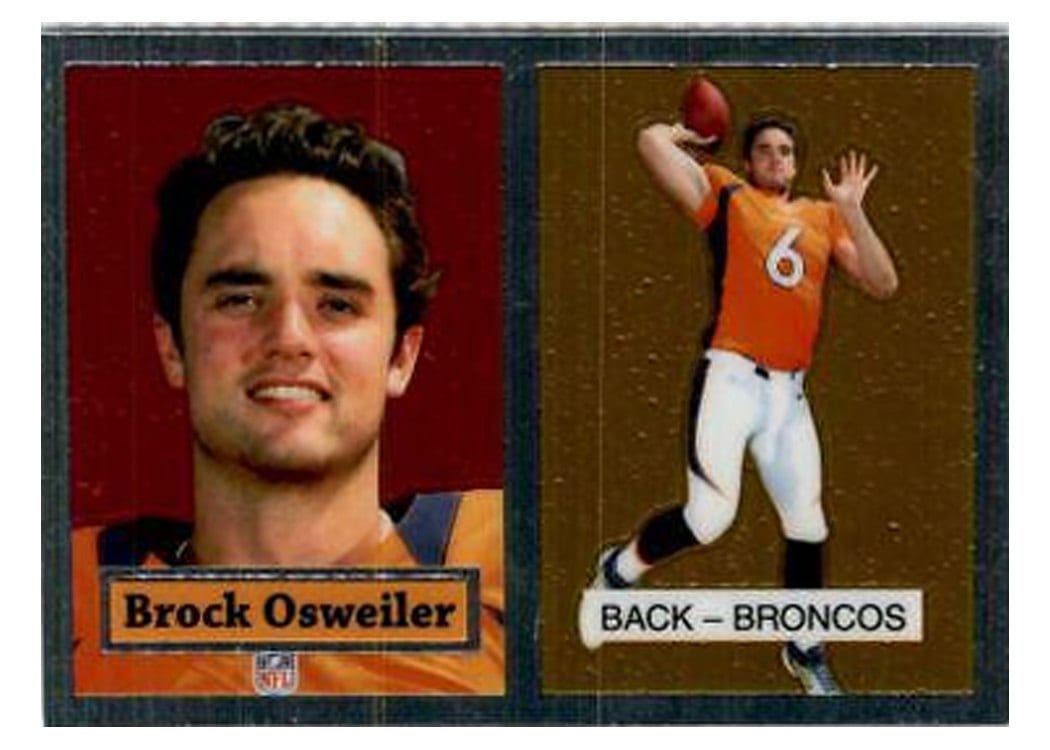 2012 Topps Chrome 1957 Inserts Brock Osweiler #28 card