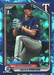 2024 Bowman Sapphire Edition Base Set Brock Porter #BCP-36 card