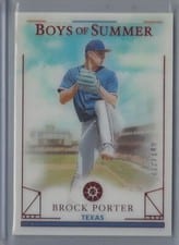 2024 Panini Boys of Summer Base Set Brock Porter #31 card