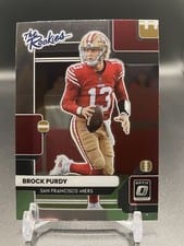 2022 Donruss Optic The Rookies Autographs Brock Purdy #TR-13 card