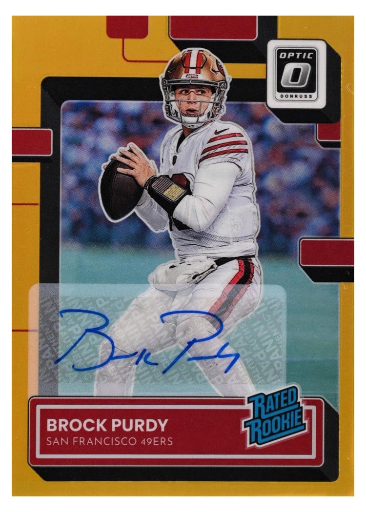 2022 Panini Donruss Optic Brock Purdy #277 card
