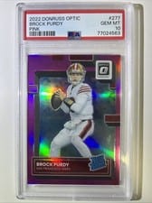 2022 Panini Donruss Optic Brock Purdy #277 card