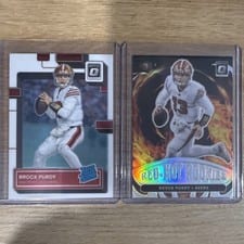 2022 Panini Donruss Optic Brock Purdy #277 card