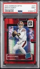 2022 Panini Donruss Optic Brock Purdy #277 card