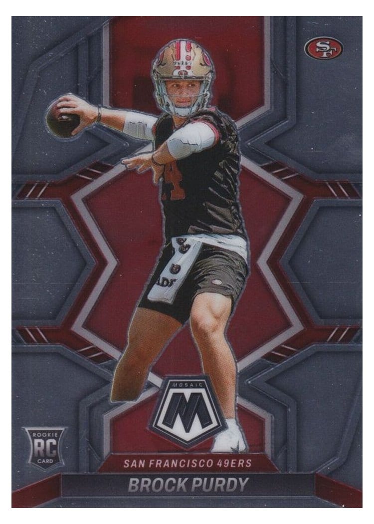 2022 Panini Mosaic Brock Purdy #367 card