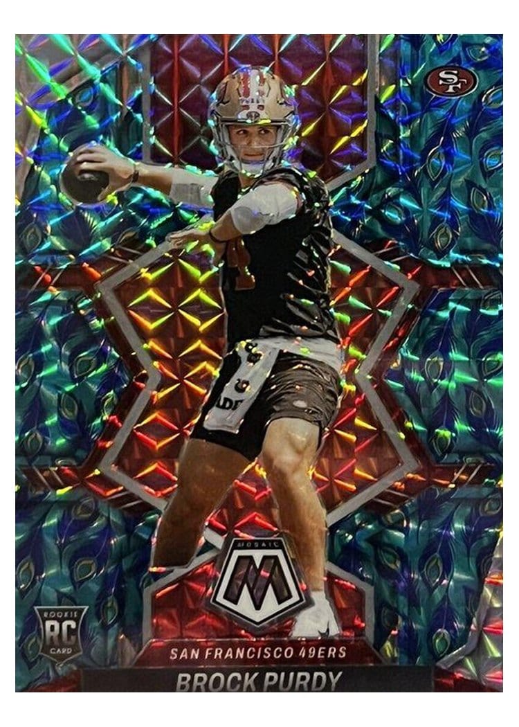 2022 Panini Mosaic Brock Purdy #367 card