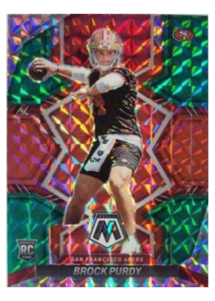 2022 Panini Mosaic Brock Purdy #367 card