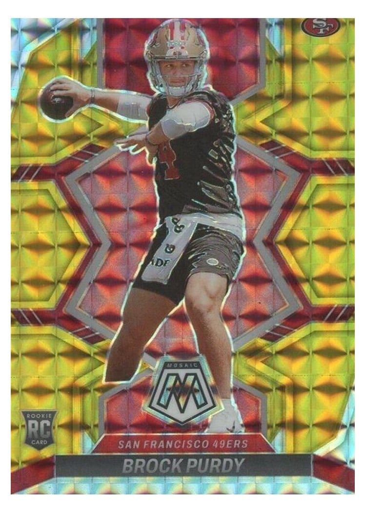 2022 Panini Mosaic Brock Purdy #367 card