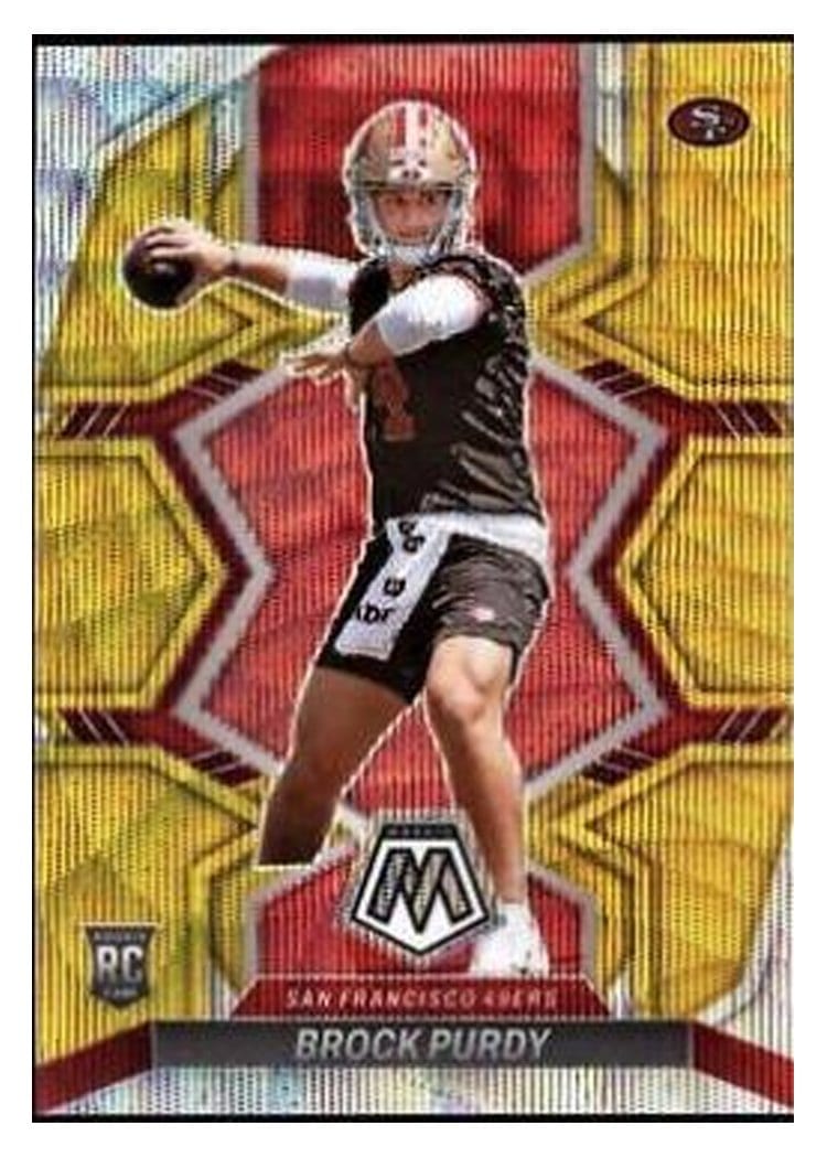 2022 Panini Mosaic Brock Purdy #367 card