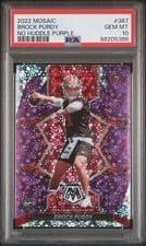 2022 Panini Mosaic Brock Purdy #367 card