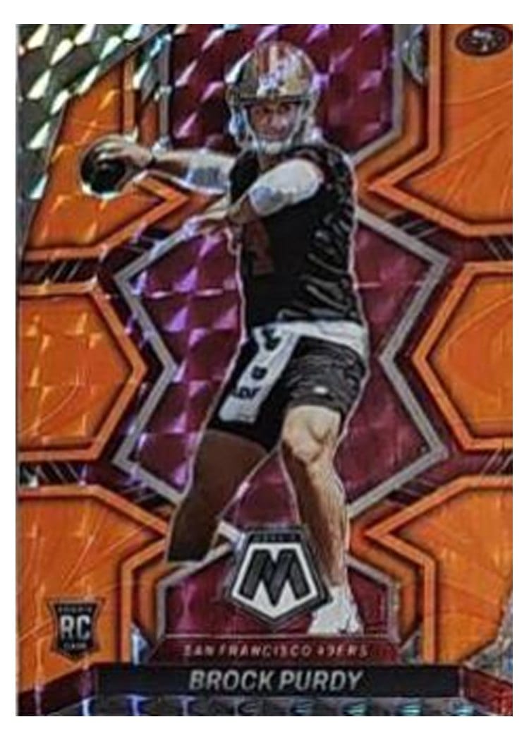 2022 Panini Mosaic Brock Purdy #367 card