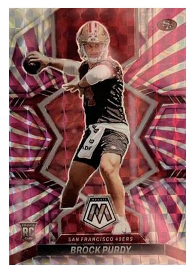2022 Panini Mosaic Brock Purdy #367 card