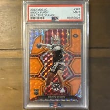 2022 Panini Mosaic Brock Purdy #367 card