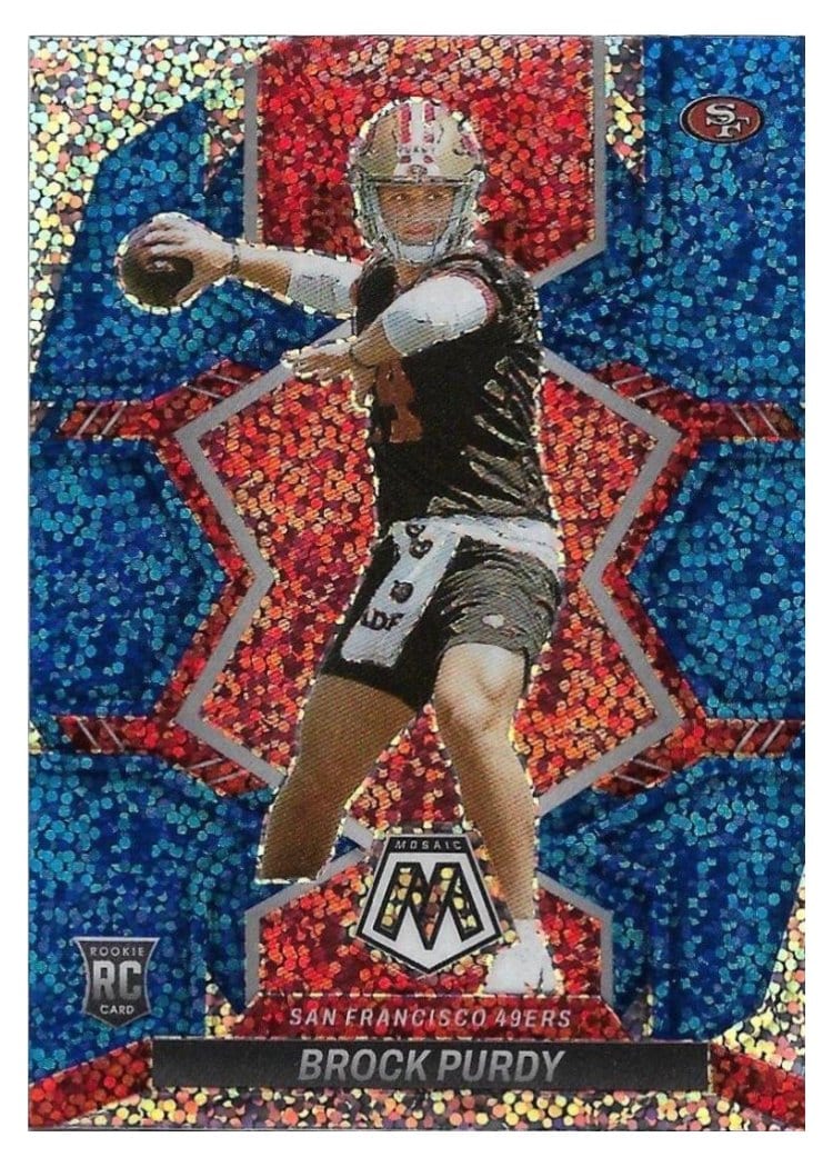 2022 Panini Mosaic Brock Purdy #367 card