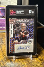 2022 Panini Mosaic Rookie Autographs Mosaic Brock Purdy #RAM-BP card