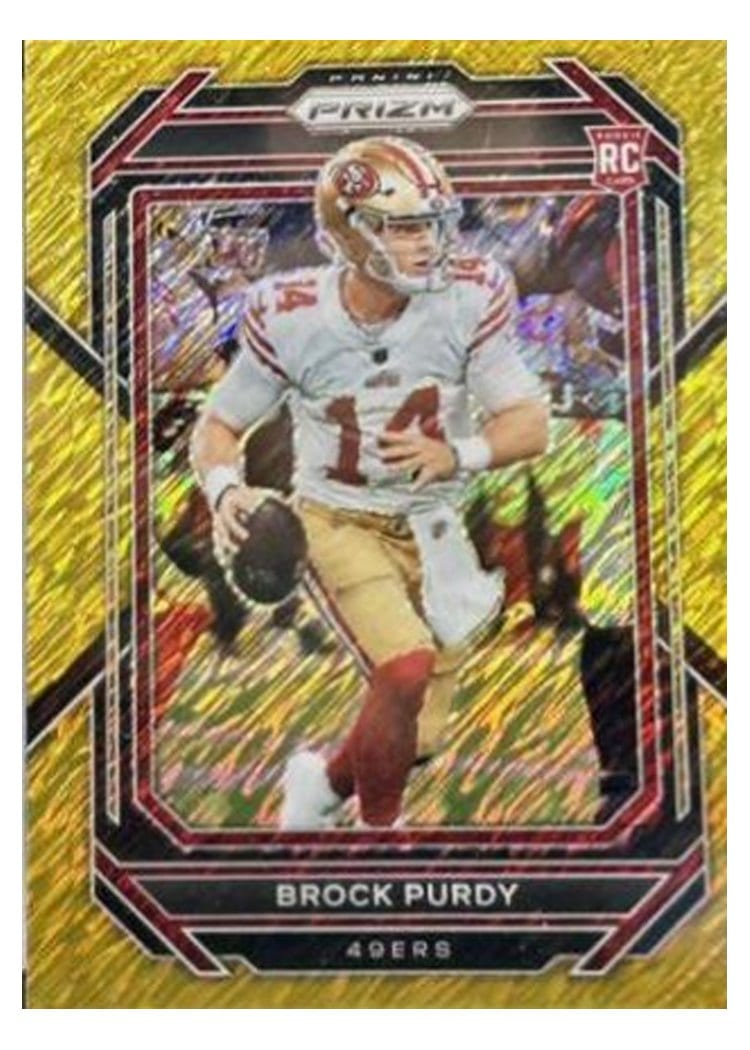 2022 Panini Prizm Brock Purdy #353 card