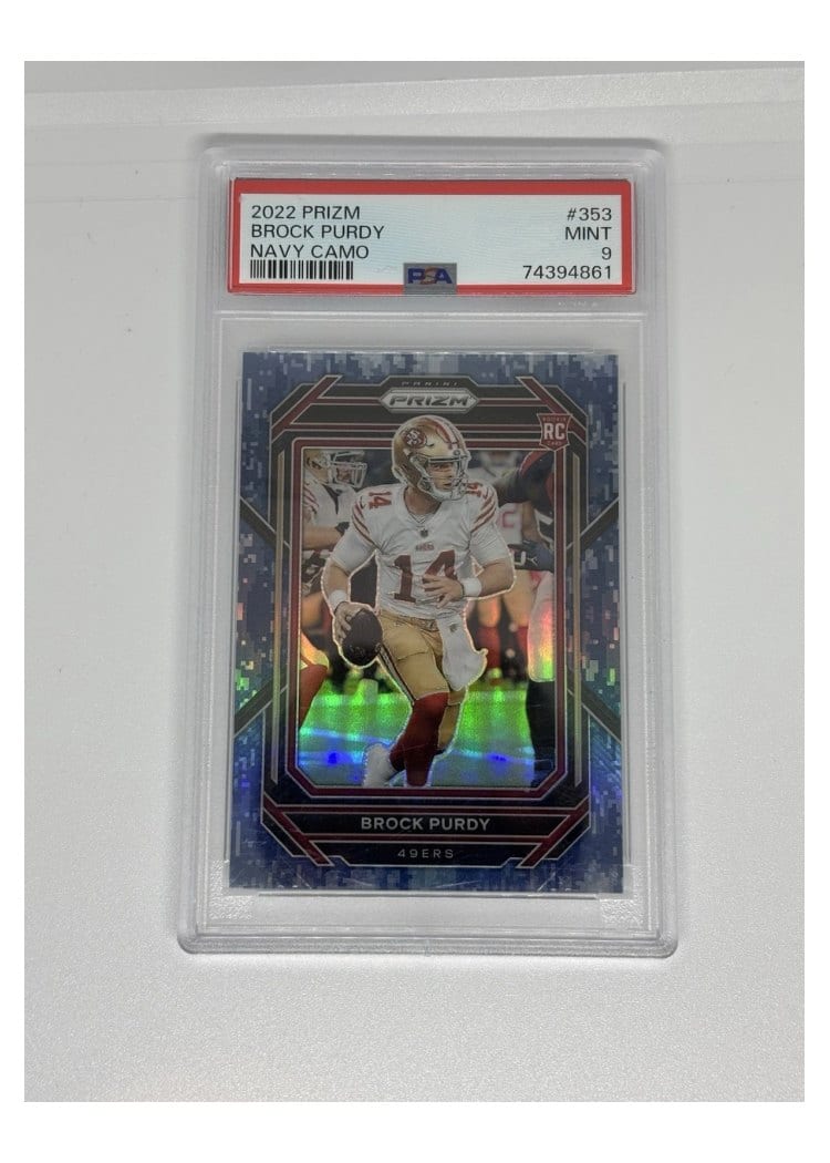 2022 Panini Prizm Brock Purdy #353 card