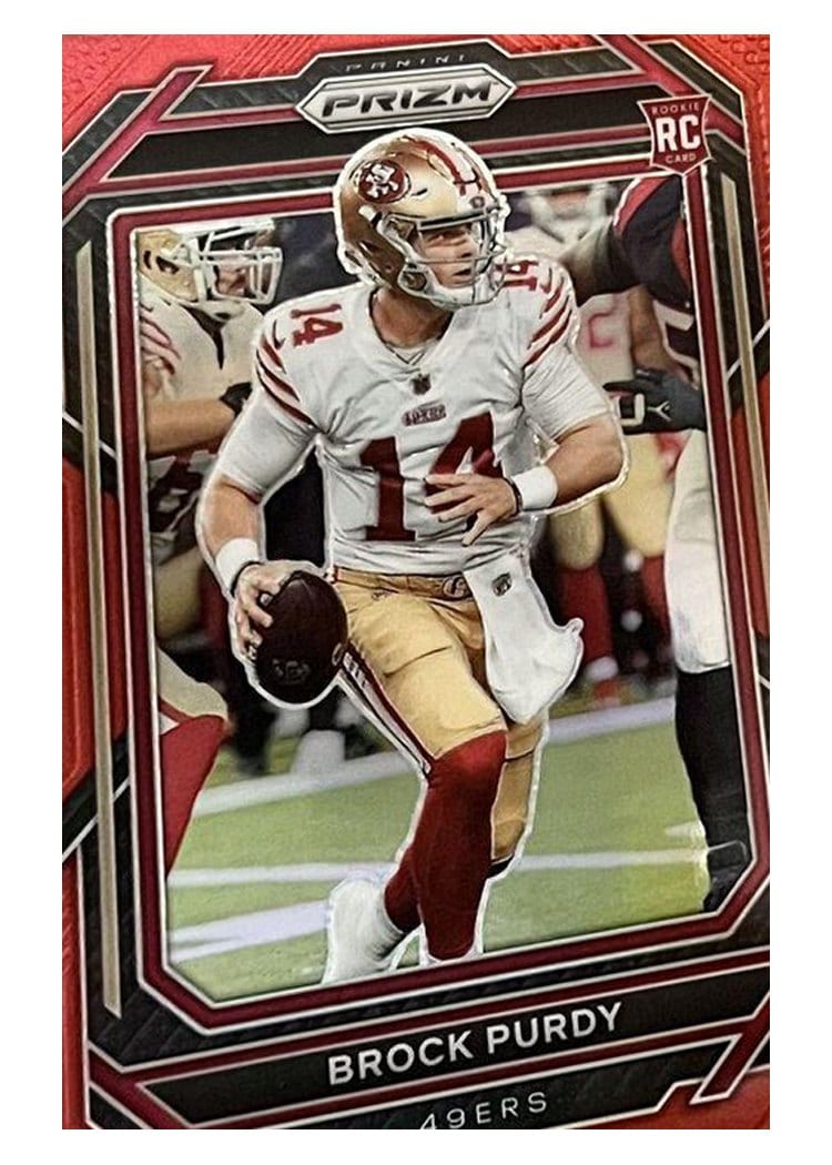 2022 Panini Prizm Brock Purdy #353 card
